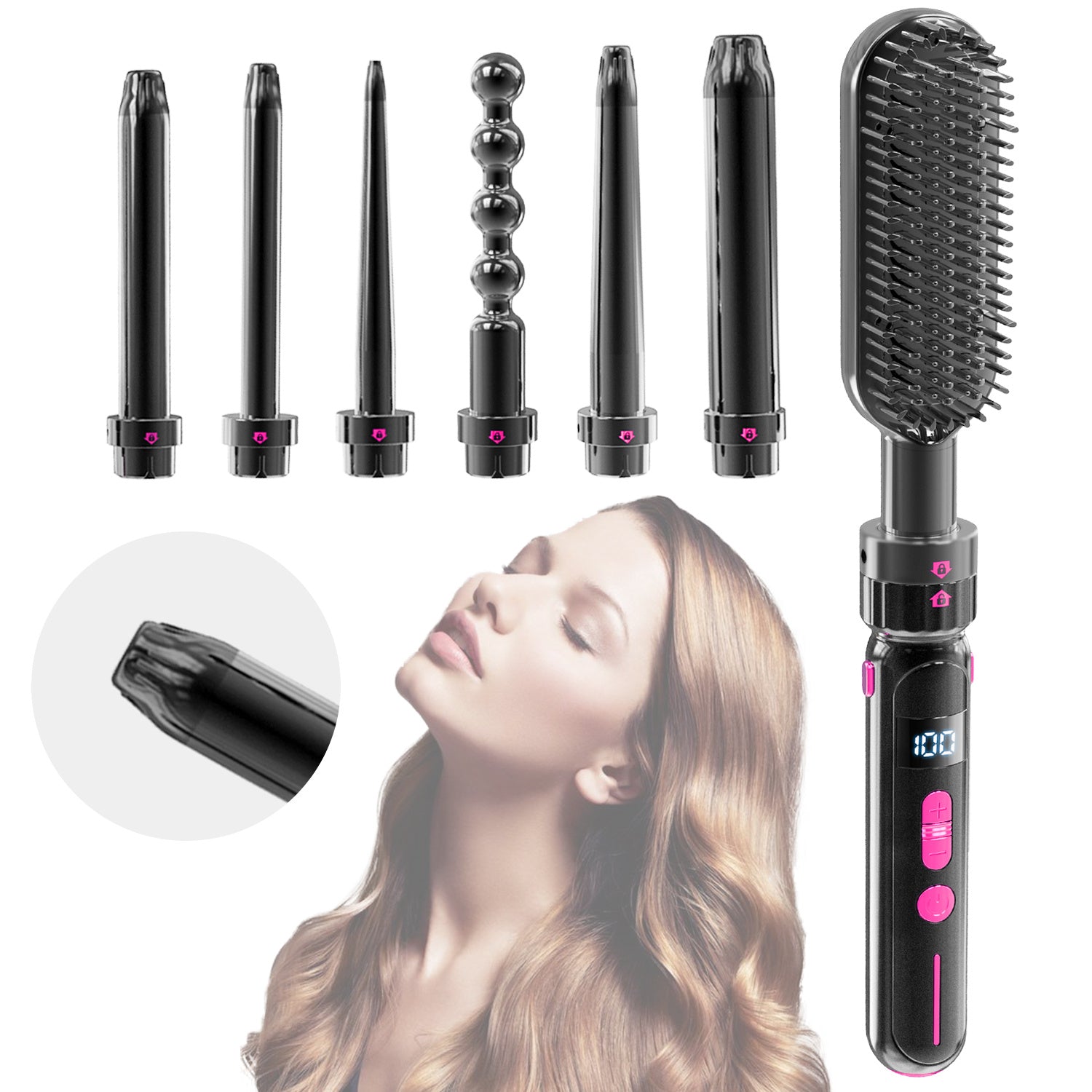 Safety Against Scalding Easy To Use Curly Hair Sticks Safety Against Scalding Easy To Use Curly Hair Sticks